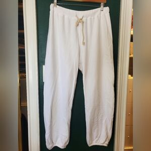 Perfect White Tee Toni Terry Joggers